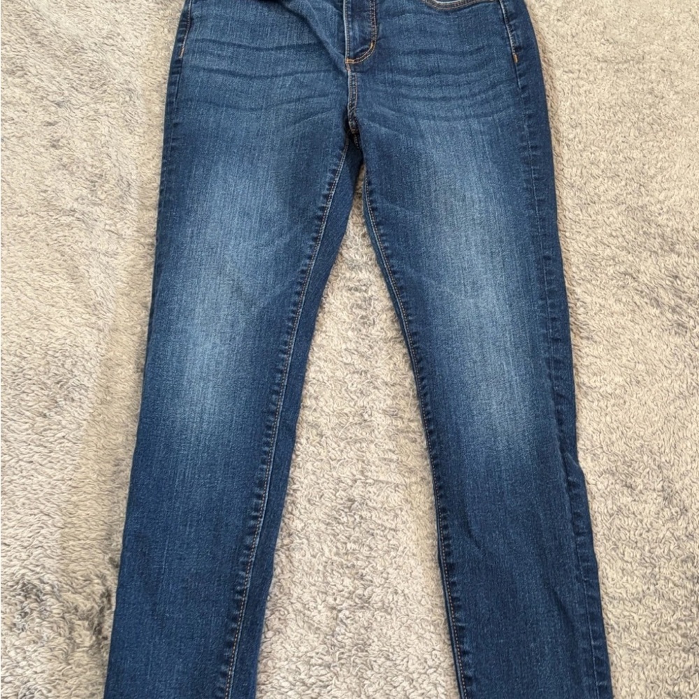 LOFT Dark Blue Women's Skinny Jeans Size 0